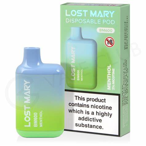 Lost Mary Menthol 600 puffs Disposable Pod