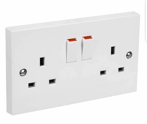 Wall Sockets, 2-Gang Switched