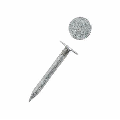 Clout Nails, Galvanised, Extra-Large Head 30mm (1.1/4") 90g