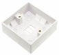 Moulded Hollow Wall Boxes, Single 35mm