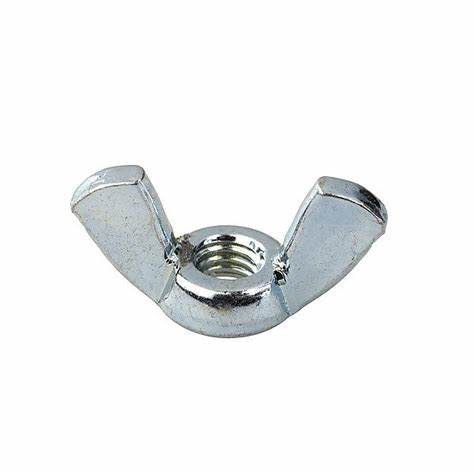 Wing Nuts, BZP M6 6pk