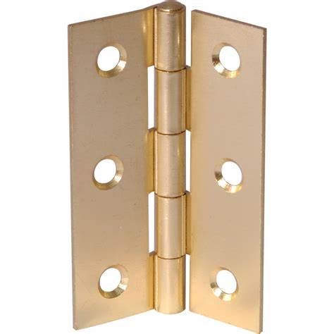 Brass Butt Hinges, 75mm