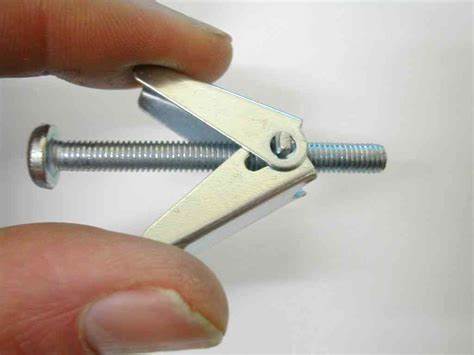 Wing/Spring Toggles M5, With 50mm (2") Machine Screws 2pk