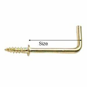 Crochets de commode, EB 25mm (1")