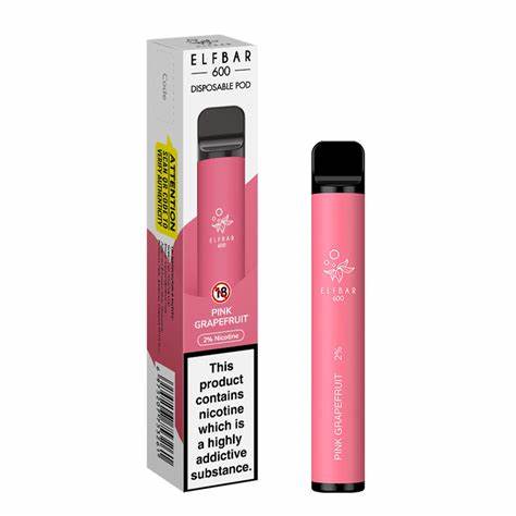 ELF BAR 600 VAPE PINK GRAPEFRUIT