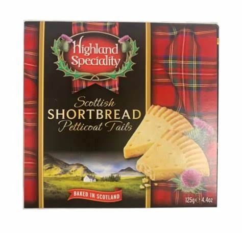 Highland Specialty Shortbread Petticoat Tails 125g