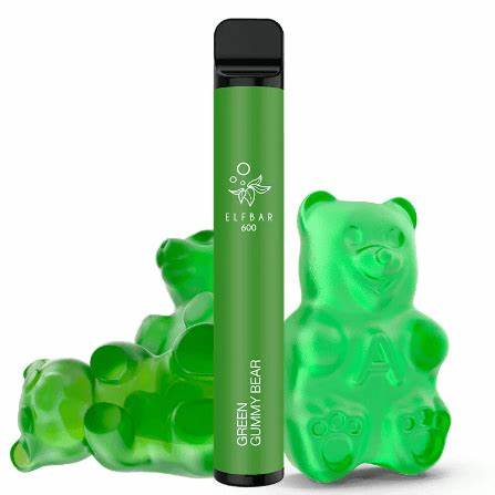 Elf Bar Green Gummy Bear 600 puffs