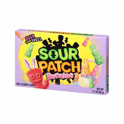 Sour Patch Kids Theatre Box Easter Bunnies 88g