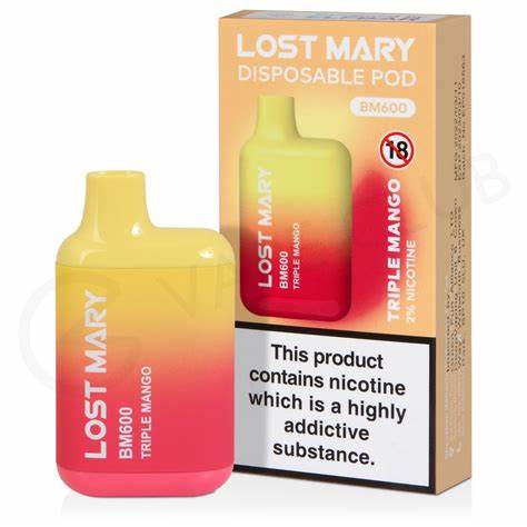 Lost Mary Triple Mango 600puffs Disposable Pod