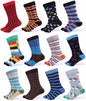 Boys 3 Pack Design Socks - Stripes & Face Designs