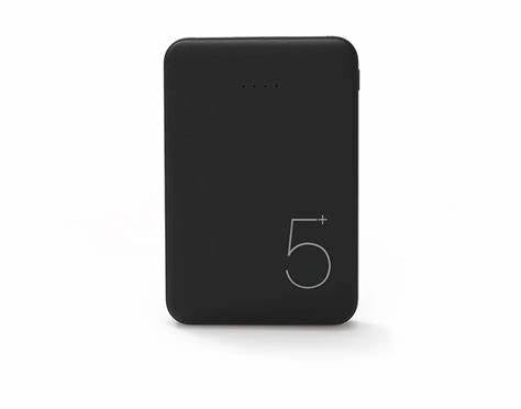 Power Bank WUW Y112 Negro 5000mAh 1 Input Micro 2 USB Output