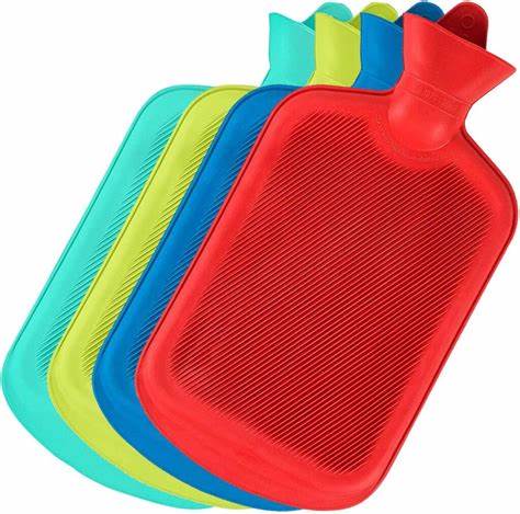 Cozy Hot Water Bottles Quality Heat Packs Assorted Colors