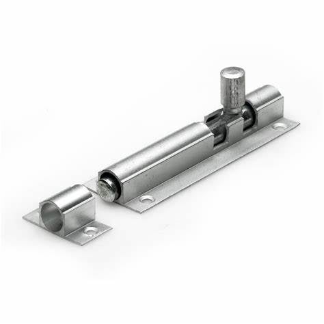 Targettes de porte, aluminium 50 mm