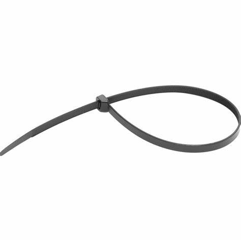 Cable Ties, Black 370mm X 4.8mm (15")