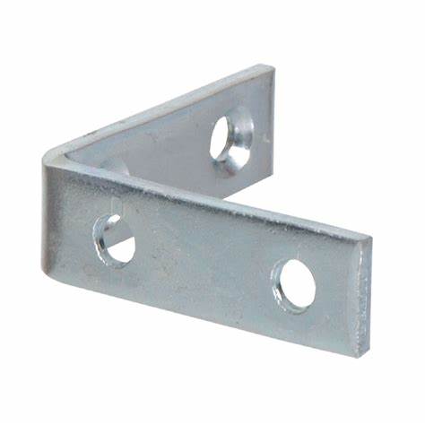 Corner Braces, BZP 75mm (3")