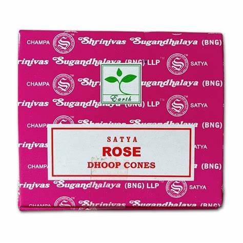Bâtonnets d'encens Satya Rose