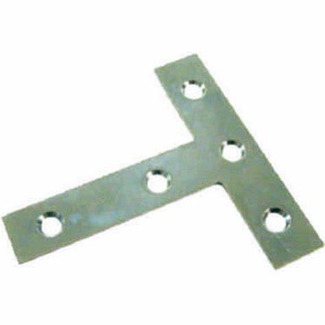 Tee Repair Plates, BZP 100mm (4")