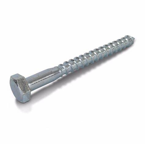 Coach Screws, BZP M10 X 75mm (3 X 3/8) 1pk