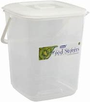 10L CANISTER FOOD BOX - WHITE LID