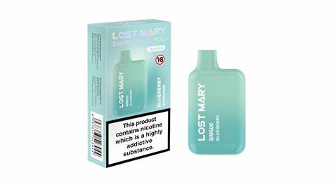 Lost Mary 600 puffs Blueberry Disposable Pod