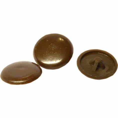 Pozi Screw Covers, Brown