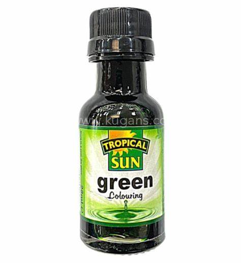 TROPICAL SUN GREEN COLOURING 28ml