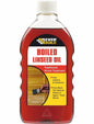 Everbuild Boiled Linseed Oil Wood Protection Treatment Quick Dry 500ml BOILLIN