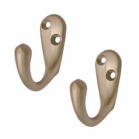 Single Robe Hooks, EB 1pk