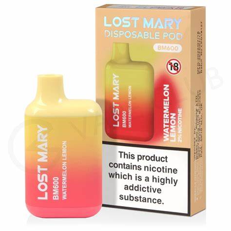 Lost Mary Watermelon Lemon 600 puffs Disposable Pod