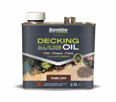 2.5L Decking Oil Dark Oak