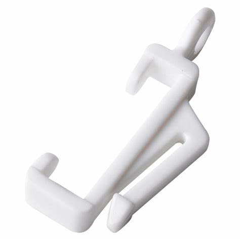 Pattes de rideau (8 pièces) compatibles avec les rails à rideaux Woolworths/Homebase