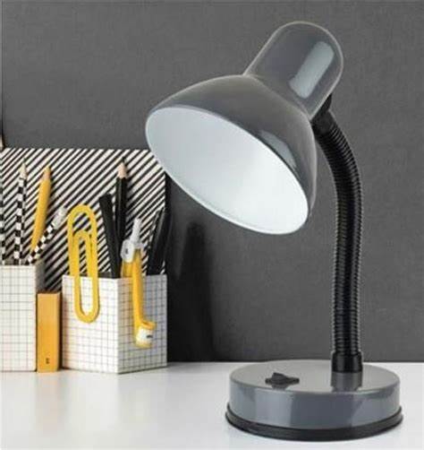 Lampe de bureau flexible « Classic » HomeLife 35w – Gris anthracite