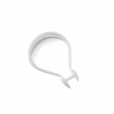 Shower Curtain Rings, Snap-On