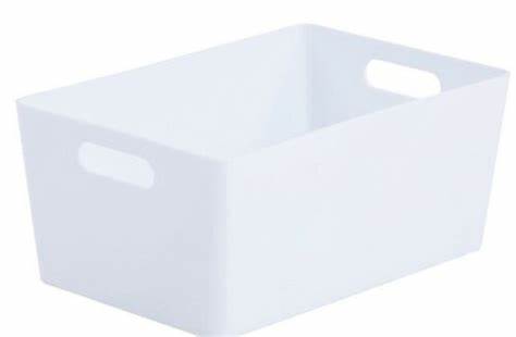 Studio Basket 4.02 Rectangular ice white