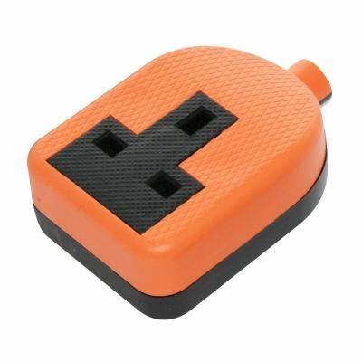 Nylon (Orange) Extension Sockets, 1-Gang 13 Amp