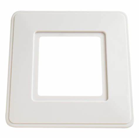 Switch Plates, Square Clear, 150mm (6") 2pk