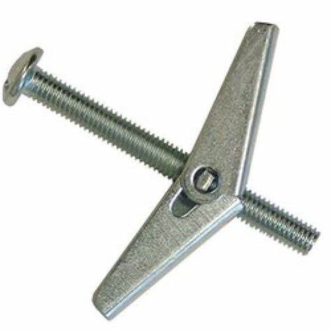 Wing/Spring Toggles M5, With 75mm (3") Machine Screws