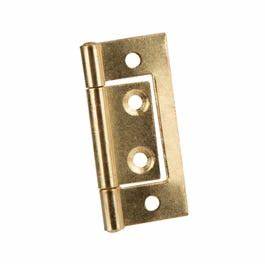Flush Hinges, Brassed 50mm