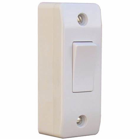 Architrave Switches, 1-Gang With Pattress Box