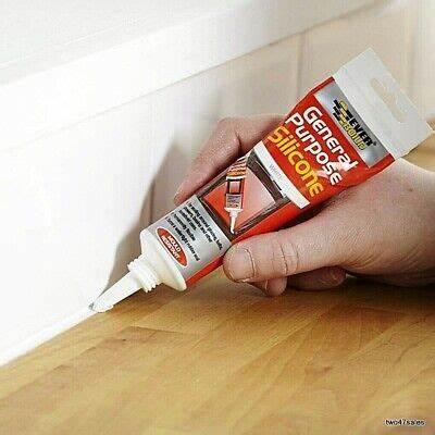 Everbuild EASY SQUEEZE GENERAL PURPOSE SILICONE CLEAR 80ML