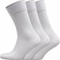 Mens 3 Pack White Sport Socks