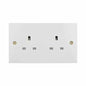 Wall Sockets, 2-Gang Unswitched