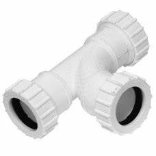 Waste Compression Fittings - Tee, 32mm (1.1/4")