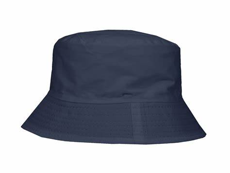 Men's Plain Navy Bucket Hat