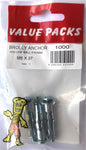 1000 BROLLY: Secure Plasterboard Fixings 3/PK | Brolly Anchor