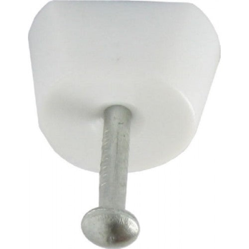 8008 SSNI Clou Inox Blanc (Supports d'étagère) 8/PK - Solution de Rangement Sécurisée