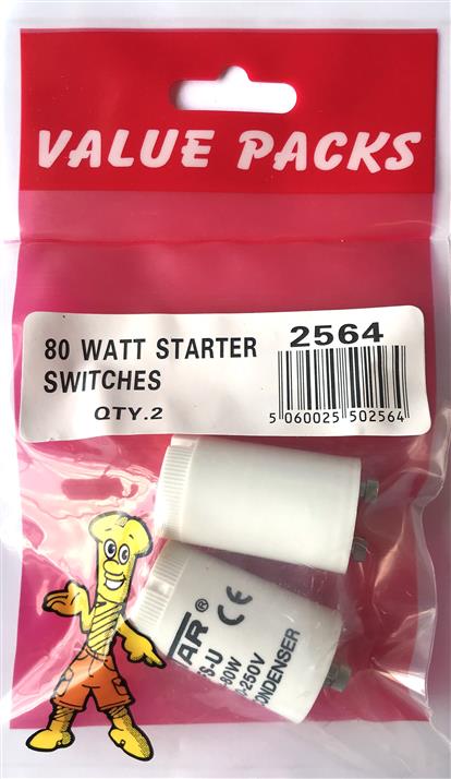 2564 SS80 Interrupteur de démarrage 80 watts - Paquet de 2