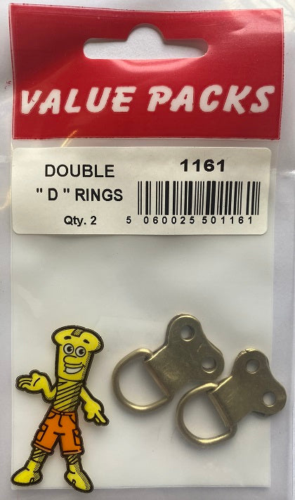 2731 - DS - D Rings Singles: Shop the 4-Pack (Approx)