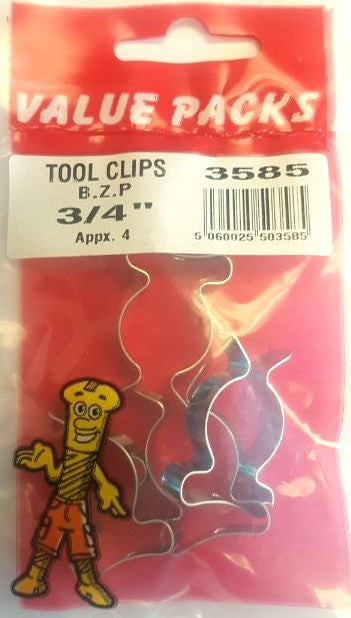 3585 Attaches à outils 3/4" - 4/paquet