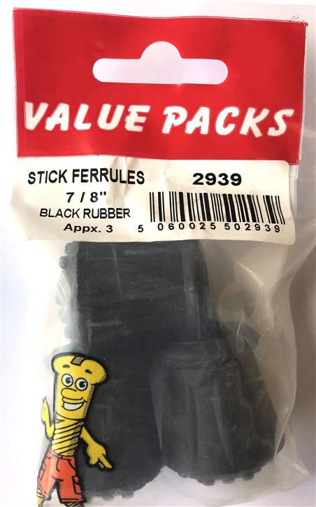 2939  7/8 Stick Ferrules 3/PK